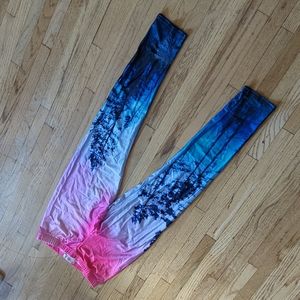 Sunset in the Pacific NW Forest Legging